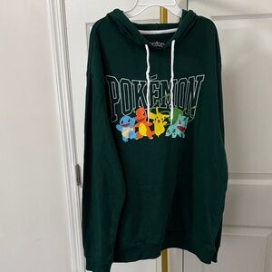 Hybrid Apparel Green Pokémon Hoodie